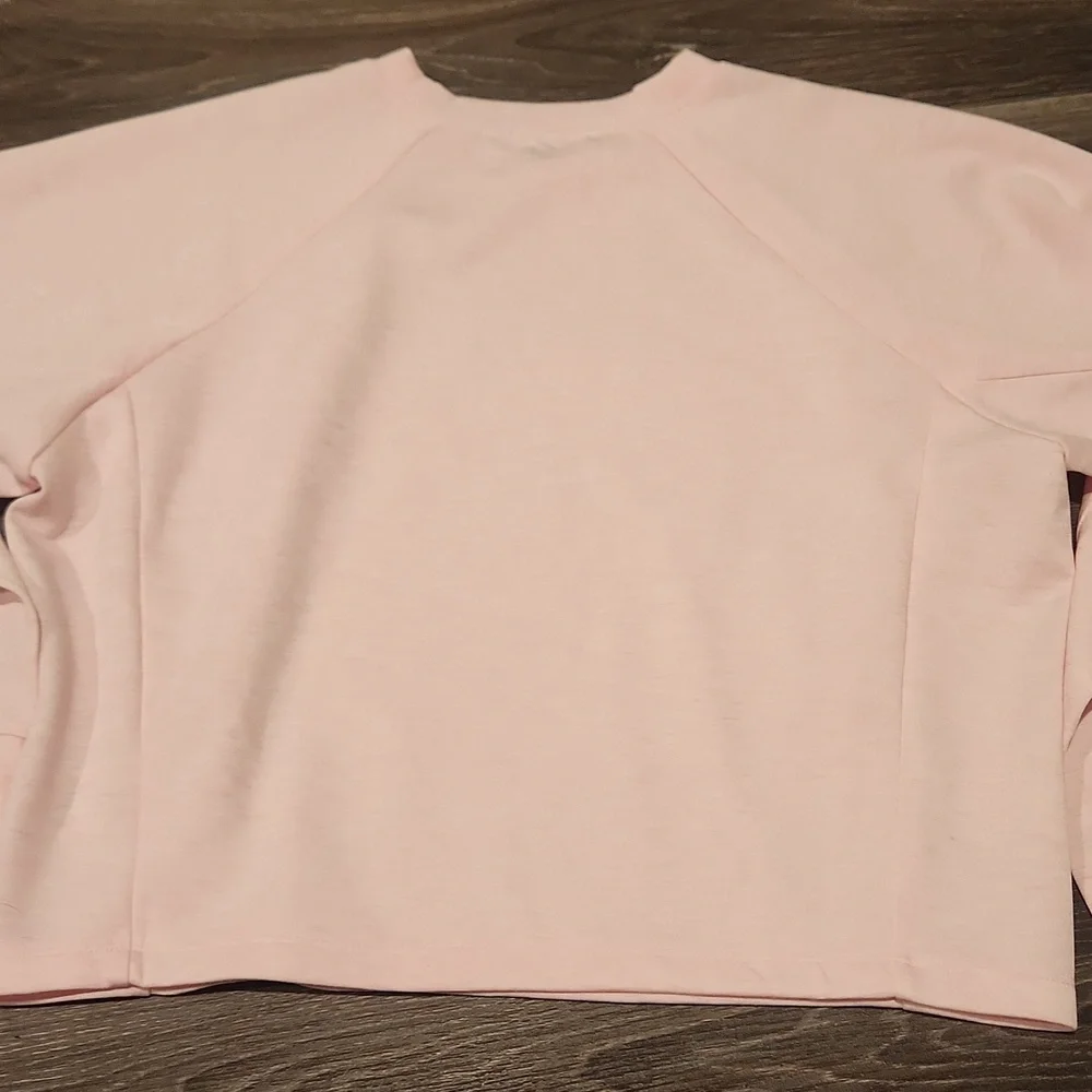 LIGHT PINK XS EXPRESS OVERSIZED SWEATSHIRT - Picture 5 of 5